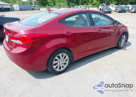 2013 Hyundai Elantra Gls из США, поврежденный, VIN 5NPDH4AE2DH189674